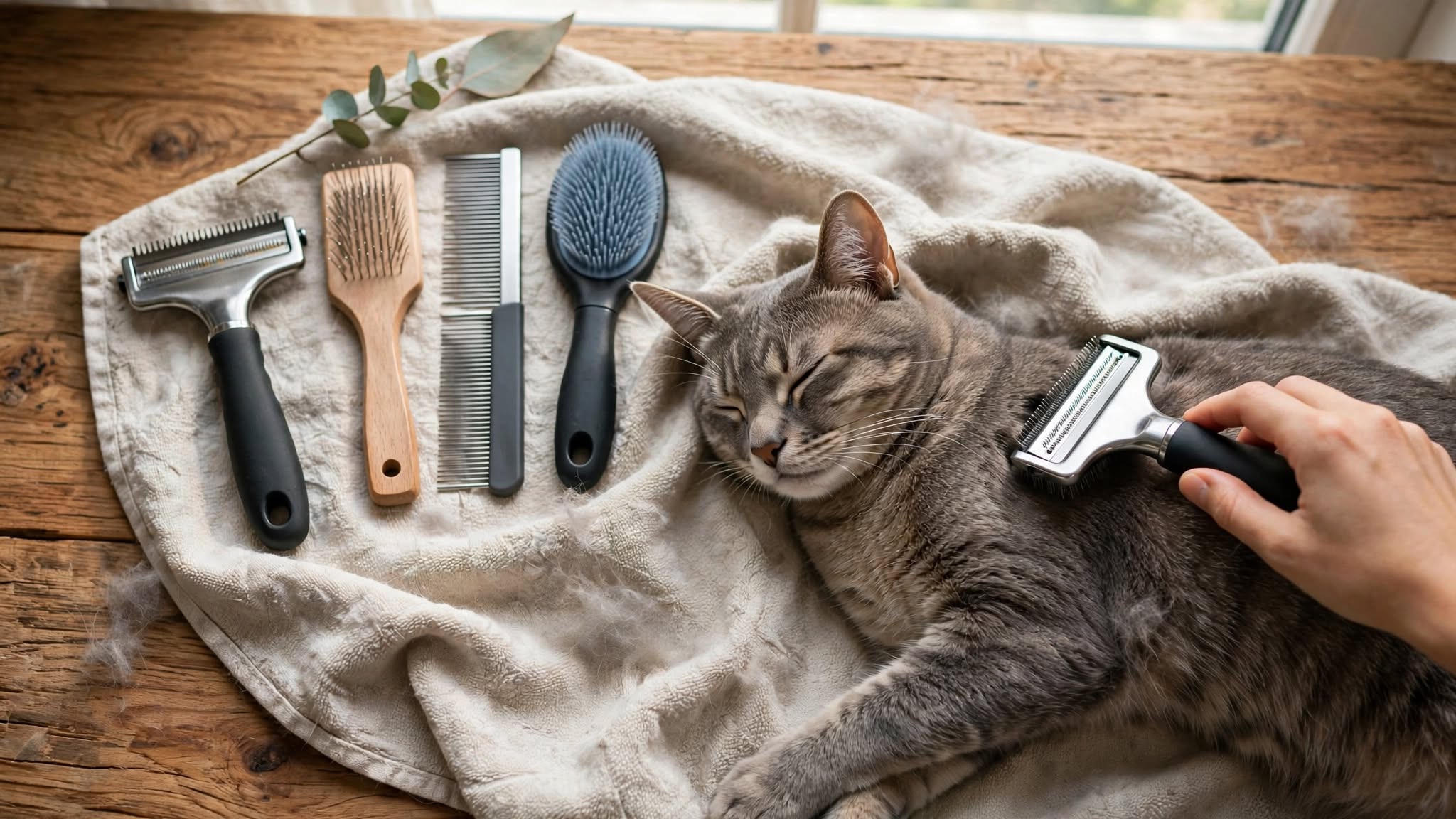 Best Deshedding Tools for Cats