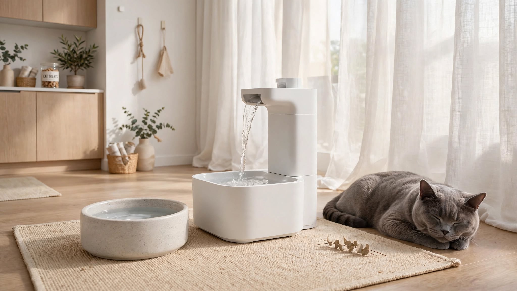How to Create a Cat Hydration Station at Home