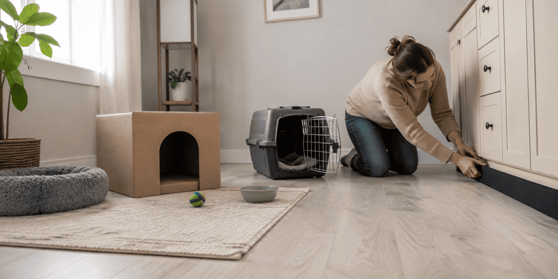 How to Create a Safe Room for a New Cat