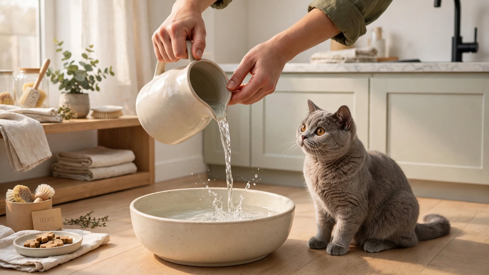 How to Keep Cat Water Fresh All Day