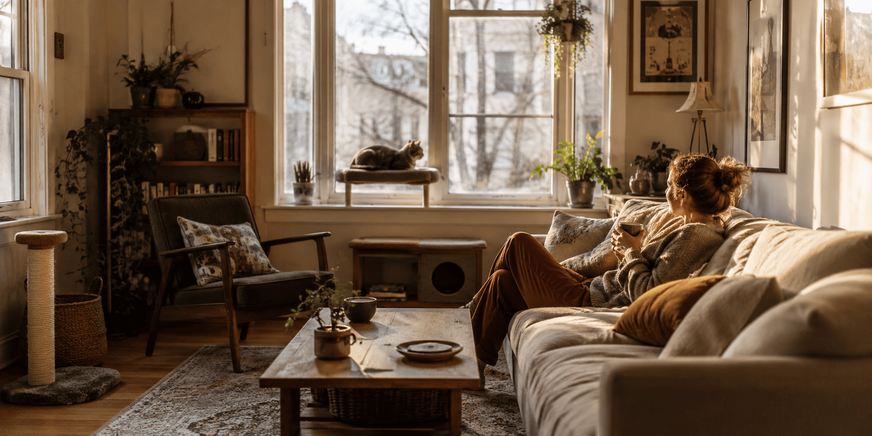 How to Set Up a Home That Works for You and Your Cat