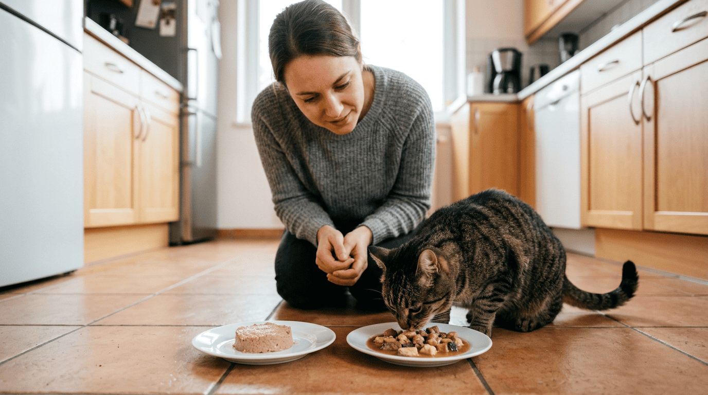 Pâté vs Chunks in Gravy: Which Cat Food Texture Is Better?