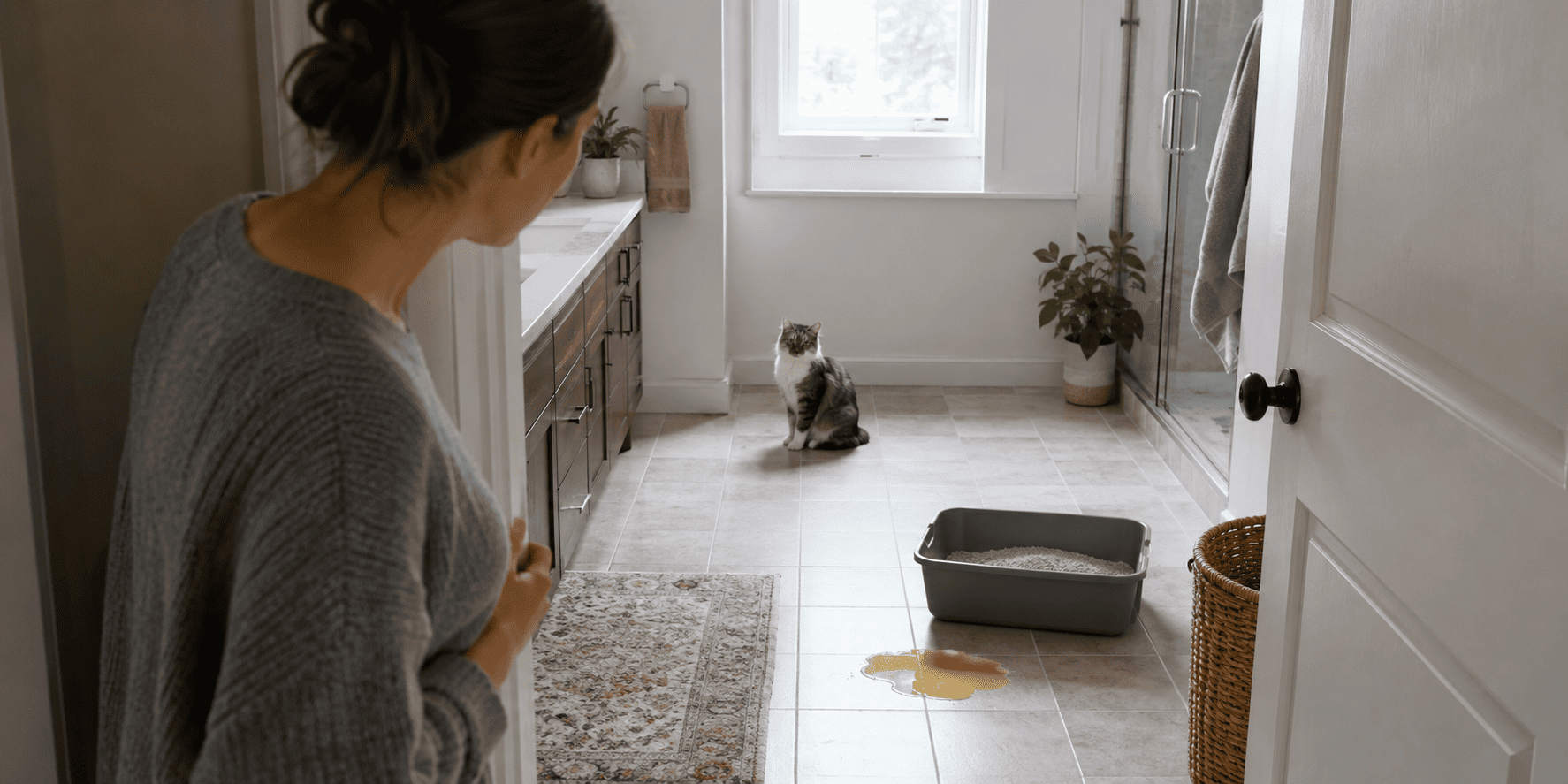 Why Does My Cat Pee Next to the Litter Box?